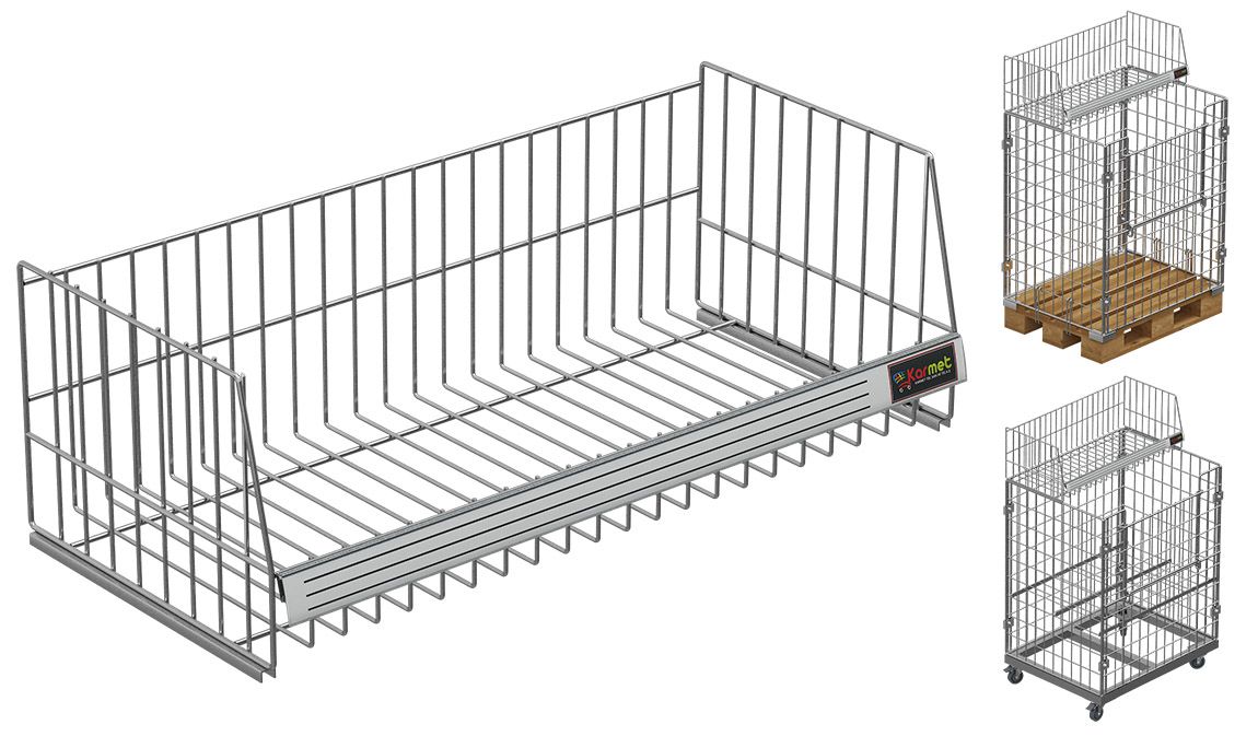 KARMET TRSM31-0350X1200 KONTEYNER ÜST SEPET 35X120 CM